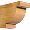 Ekena Millwork Alpine Rough Sawn Rafter Tail, Western Red Cedar, 6"W x 10"H x 12"L RFT06X10X12ALP00RWR - alternate 1